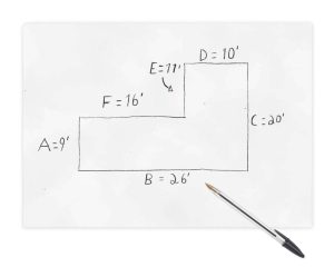 measuring guide -step 2